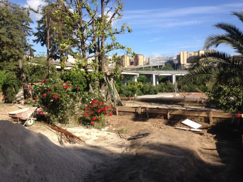 Costruzione giardino mediterraneo. Guido Picardi, architetto del paesaggio