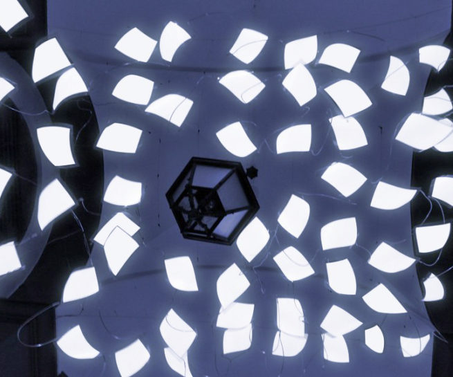 Luci d'artista al Teatro San Carlo di Napoli. Guido Picardi, architetto del paesaggio