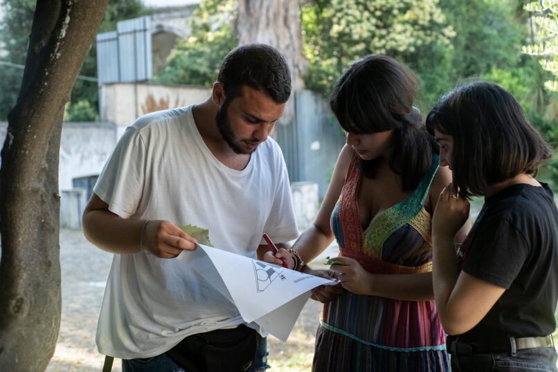 Laboratorio botanico al Parco di Re Ladislao. Guido Picardi Landscape
