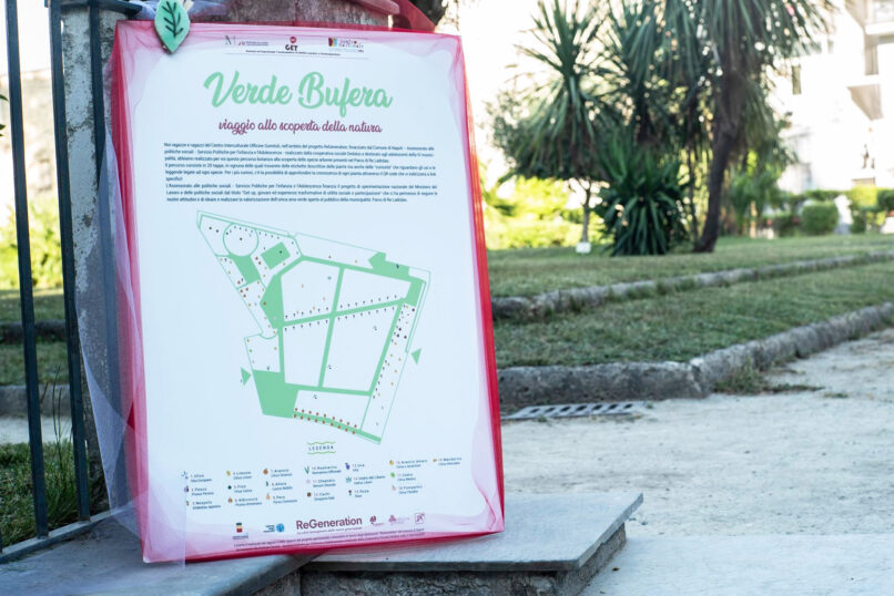 mappa botanca - Parco di Re Ladislao