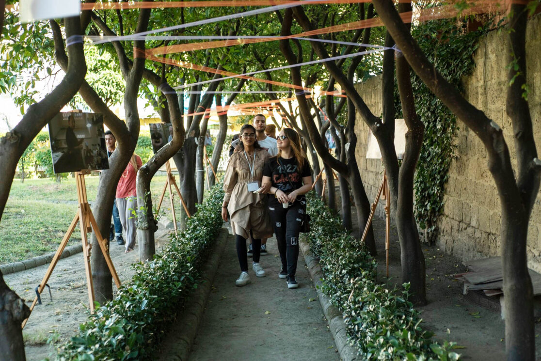 mostra d'arte al Parco di Re Ladislao