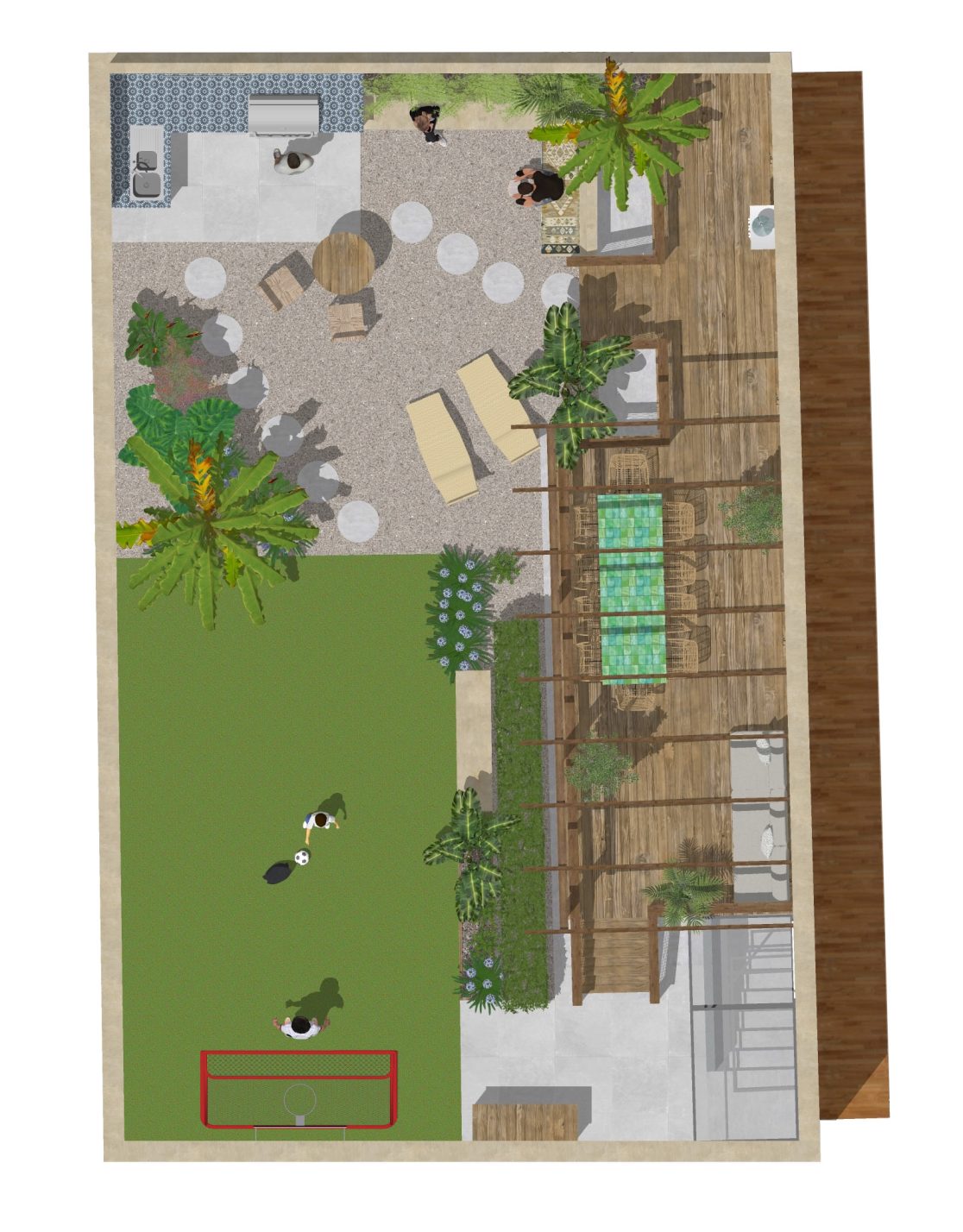 Giardino-Napoli_Planivolumetrico